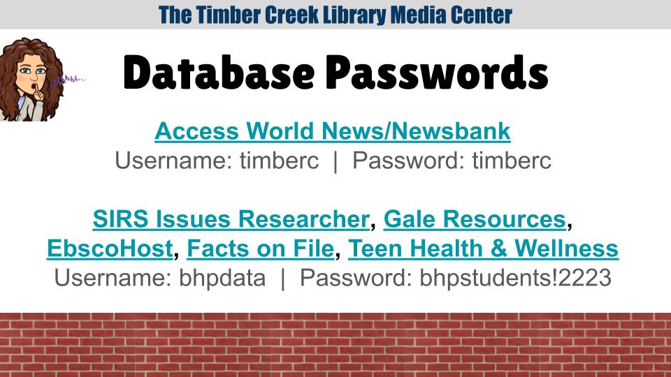 Database Links 